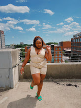 Load image into Gallery viewer, Ready For The Cookout | V-neck Vest Short Set - Bumble By ColeyB.
