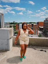 Load image into Gallery viewer, Ready For The Cookout | V-neck Vest Short Set - Bumble By ColeyB.
